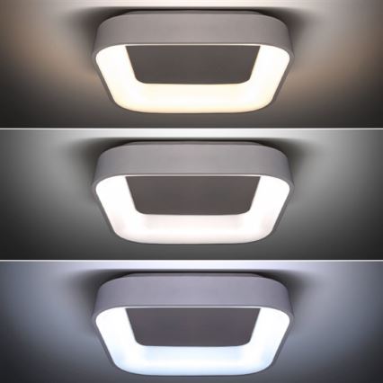 Світлодіодний стельовий світильник з регульованою яскравістю LED/48W/230V + дистанційне керування