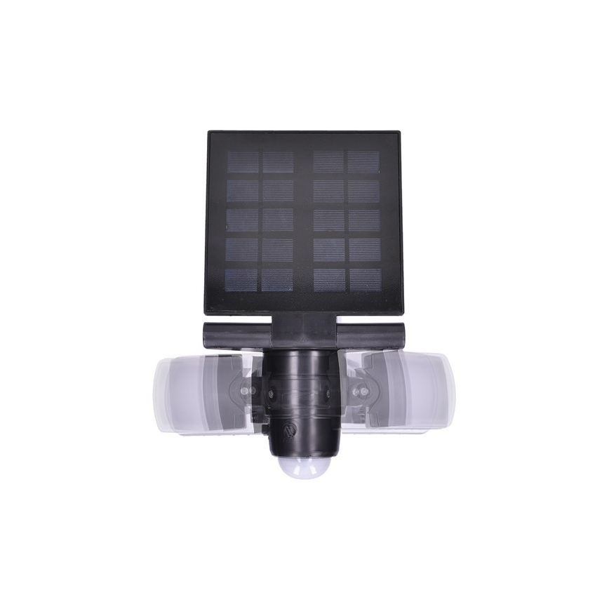 Светодиодный прожектор на солнечной батарее с датчиком 2000mAh LED/8W/3,7V IP44