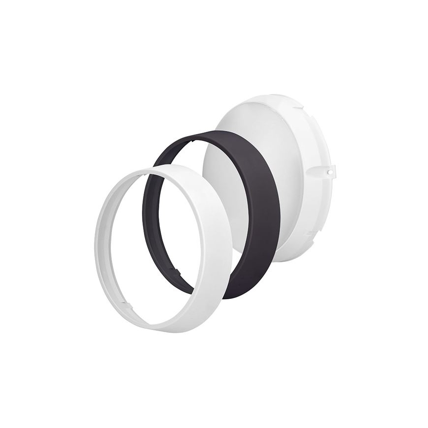 LED Зовнішній настінний світильник 2v1 LED/20W/230V 3000/4000/6500K IP65 діам. 22 см