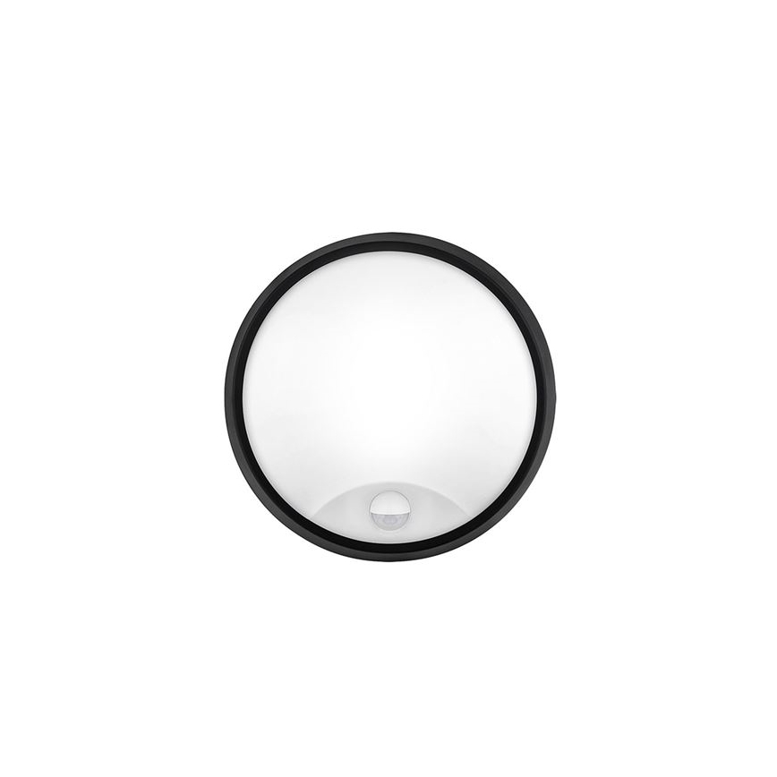 LED уличный настенный светильник с комбинированным датчиком 2 в 1 LED/20W/230V 3000/4000/6500K IP65 диаметр 22 см