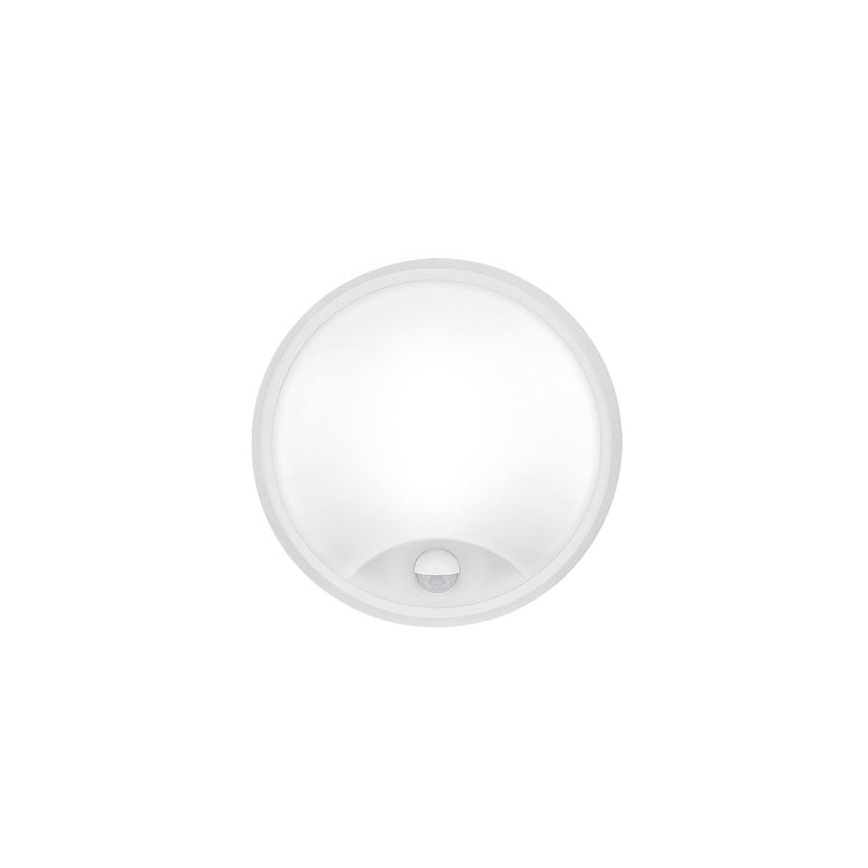 LED уличный настенный светильник с комбинированным датчиком 2 в 1 LED/20W/230V 3000/4000/6500K IP65 диаметр 22 см