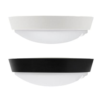 LED зовнішній настінний світильник з сенсором 2 в 1 LED/20W/230V 3000/4000/6500K IP65 діаметр 22 см