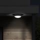 Светодиодный уличный потолочный светильник с датчиком SIENA LED/20W/230V 4000K диаметр 23 см IP54