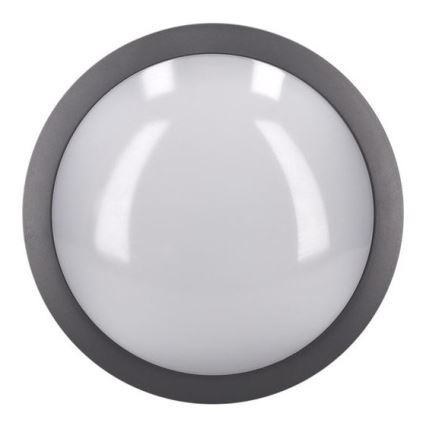 Вуличний світлодіодний стельовий світильник SIENA LED/20W/230V IP54 діаметр 23 см антрацит
