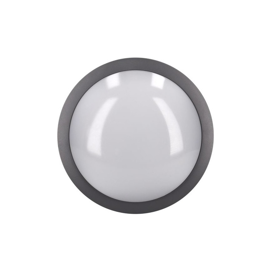 Вуличний світлодіодний стельовий світильник SIENA LED/20W/230V IP54 діаметр 23 см антрацит