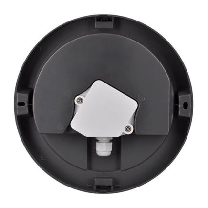 Вуличний світлодіодний стельовий світильник SIENA LED/20W/230V IP54 діаметр 23 см антрацит