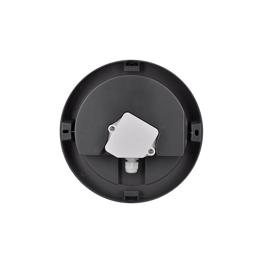 Вуличний світлодіодний стельовий світильник SIENA LED/20W/230V IP54 діаметр 23 см антрацит