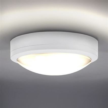 Вуличний світлодіодний стельовий світильник SIENA LED/20W/230V IP54 діаметр 23 см білий