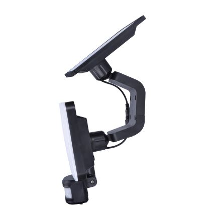 Світлодіодний сонячний прожектор із датчиком руху LED/11 Вт/3,7 В 4400 мАг 3000K/4000K/6500K IP54