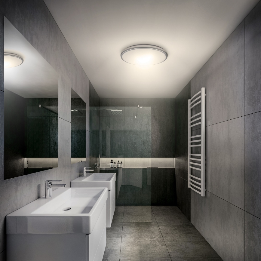 Світлодіодний стельовий світильник для ванної кімнати LED/24W/230V 3000/4000/6500K IP54