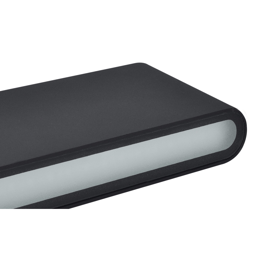 Вуличний світлодіодний настінний світильник MODENA LED/12W/230V 3000/4000/6000K IP54 чорний