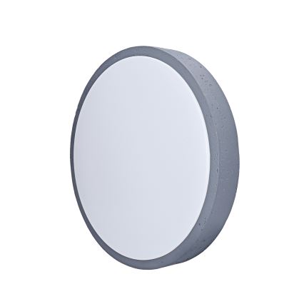 Світлодіодний стельовий світильник з регулюванням яскравості GREY LED/48W/230V 3000-6500K сірий діаметр 38 см + пульт дистанційного керування