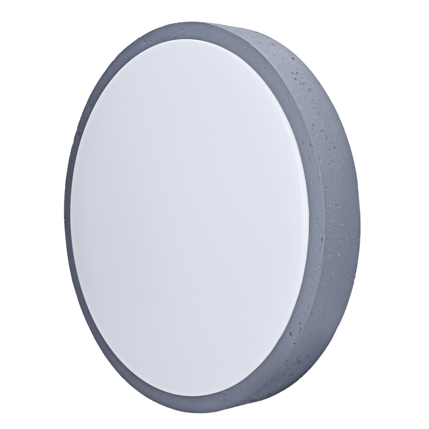 Світлодіодний стельовий світильник з регулюванням яскравості GREY LED/60W/230V 3000-6500K сірий діаметр 49 см + пульт дистанційного керування