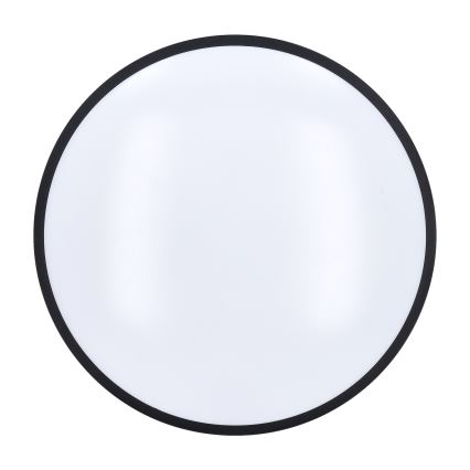 Светодиодный потолочный светильник с регулированием яркости LASKOS LED/48W/230V 3000-6500K черный + дистанционное управление