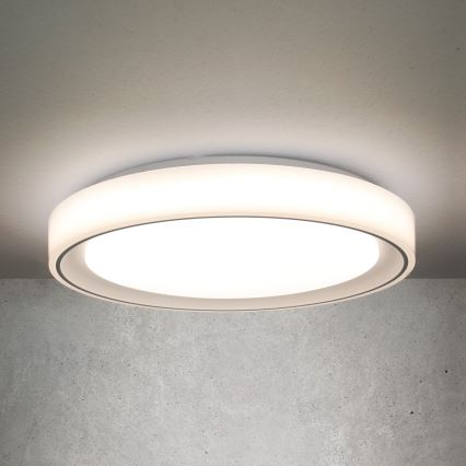 LED RGB Стельовий світильник з регулюванням яскравості FLOCO LED/30W/230V 3000-6500K + RGB/6W діаметр 40см + пульт дистанційного керування