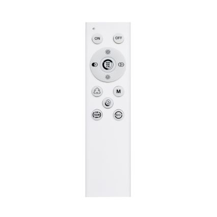 LED RGB Стельовий світильник з регулюванням яскравості FLOCO LED/30W/230V 3000-6500K + RGB/6W діаметр 40см + пульт дистанційного керування