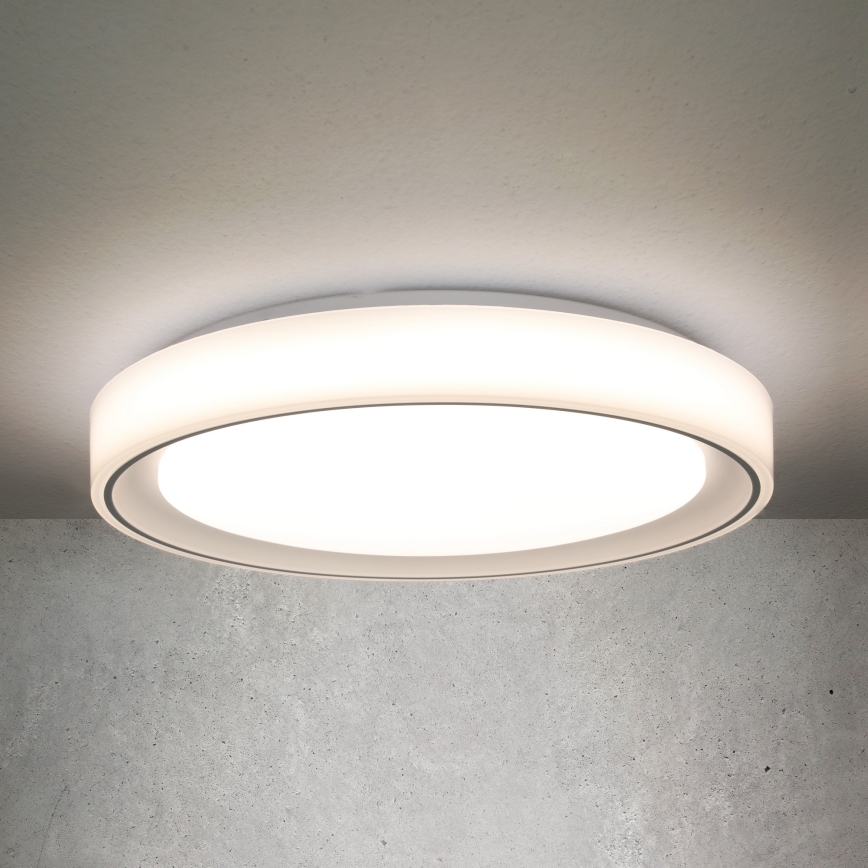 Светодиодный потолочный RGB-светильник с регулированием яркости FLOCO LED/30W/230V 3000-6500K + RGB/6W диаметр 40 см + дистанционное управление