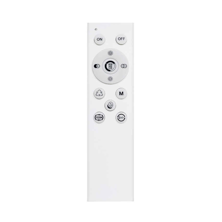 Светодиодный потолочный RGB-светильник с регулированием яркости FLOCO LED/30W/230V 3000-6500K + RGB/6W диаметр 40 см + дистанционное управление