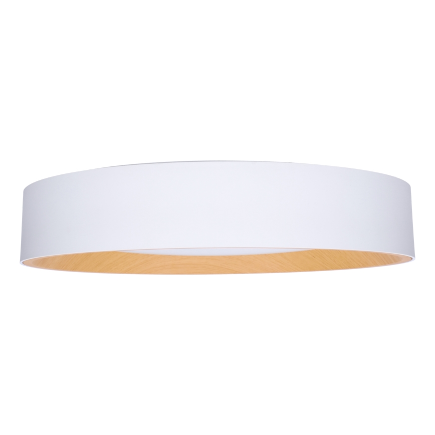 Светодиодный потолочный светильник с регулированием яркости LARIOS LED/48W/230V 3000-6500K диаметр 39 см белый + дистанционное управление
