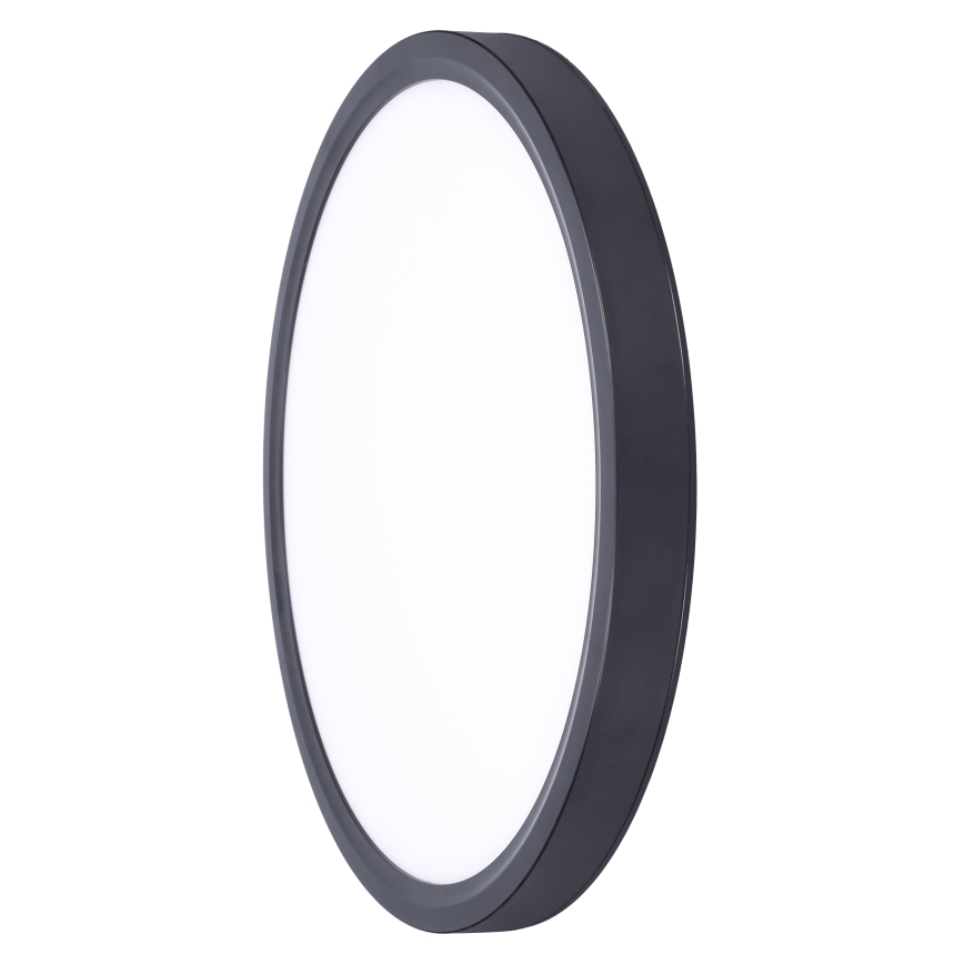 Світильник стельовий світлодіодний димований ESTELA LED/36W/230V діам.30 см чорний + дистанційне керування