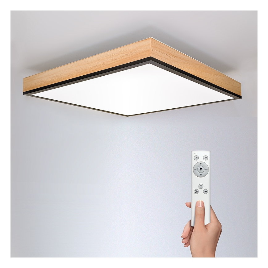 Стельовий LED світильник з регулюванням яскравості LED/40W/230V 3000-6500K + дистанційне керування