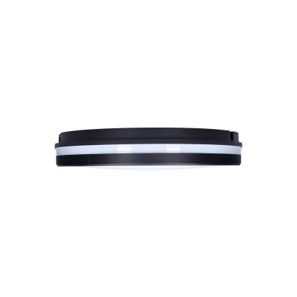LED Вуличний стельовий світильник з регулюванням яскравості LED/18W/22W/26W/230V 3000/4000/6500K IP65 чорний