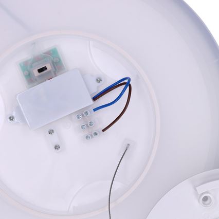 Светодиодный потолочный светильник для ванной комнаты ACATE LED/24 Вт/230 В 3000/4000/6000 К, диаметр 29,3 см, IP54