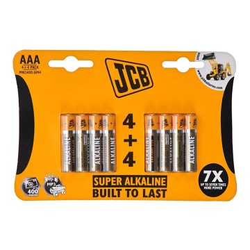 Soligth JCB-LR03-8B - Щелочная батарейка AAA 1,5V 8 шт.