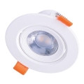 Soligth WD214 - Светодиодный подвесной потолочный светильник LED/9W/230V 3000K