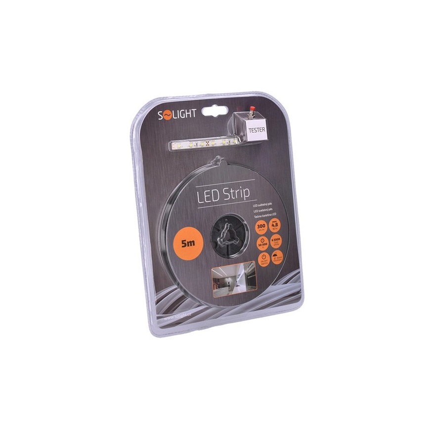 Soligth WM50-65T - Светодиодная лента для ванной комнаты 24W/12V 5 м IP65