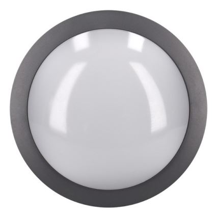 Светодиодный уличный потолочный светильник LED/13W/230V IP54 антрацит