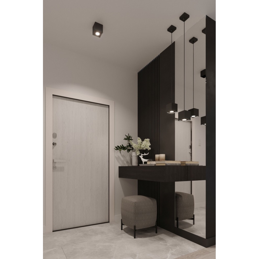 Точечный светильник QUAD 1 1xGU10/10W/230V черный