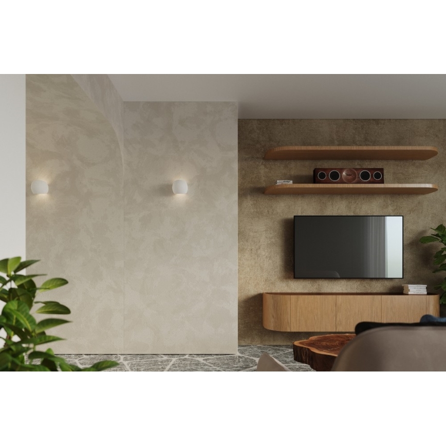 Настінний світильник GLOBE 1xE27/60W/230V білий