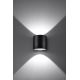 Настенный точечный светильник ORBIS 1 1xG9/40W/230V черный