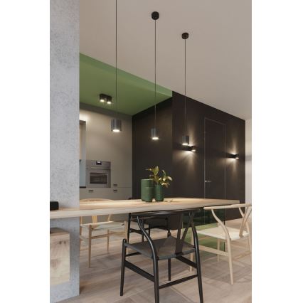 Настінний точковий світильник ORBIS 1 1xG9/40W/230V чорний