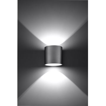 Настінний точковий світильник ORBIS 1 1xG9/40W/230V сірий
