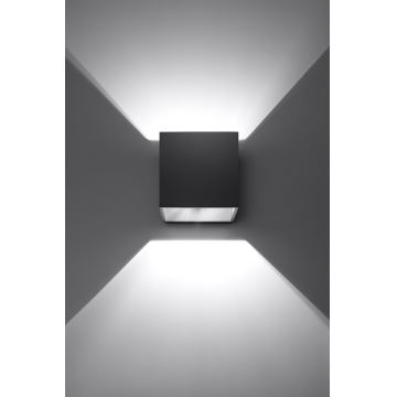Настенный точечный светильник QUAD 1 1xG9/8W/230V черный