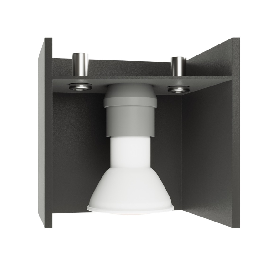 Точечный светильник QUAD 2 2xGU10/40W/230V черный