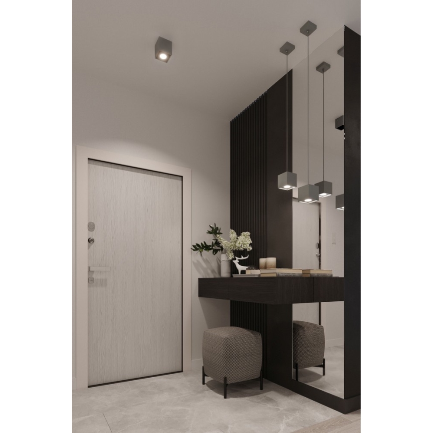 Точечный светильник QUAD 2 2xGU10/40W/230V серый