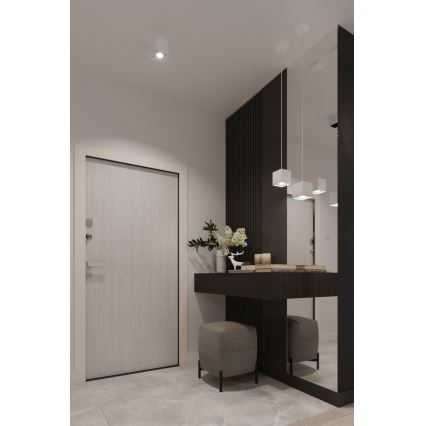 Точечный светильник QUAD 2 2xGU10/40W/230V белый