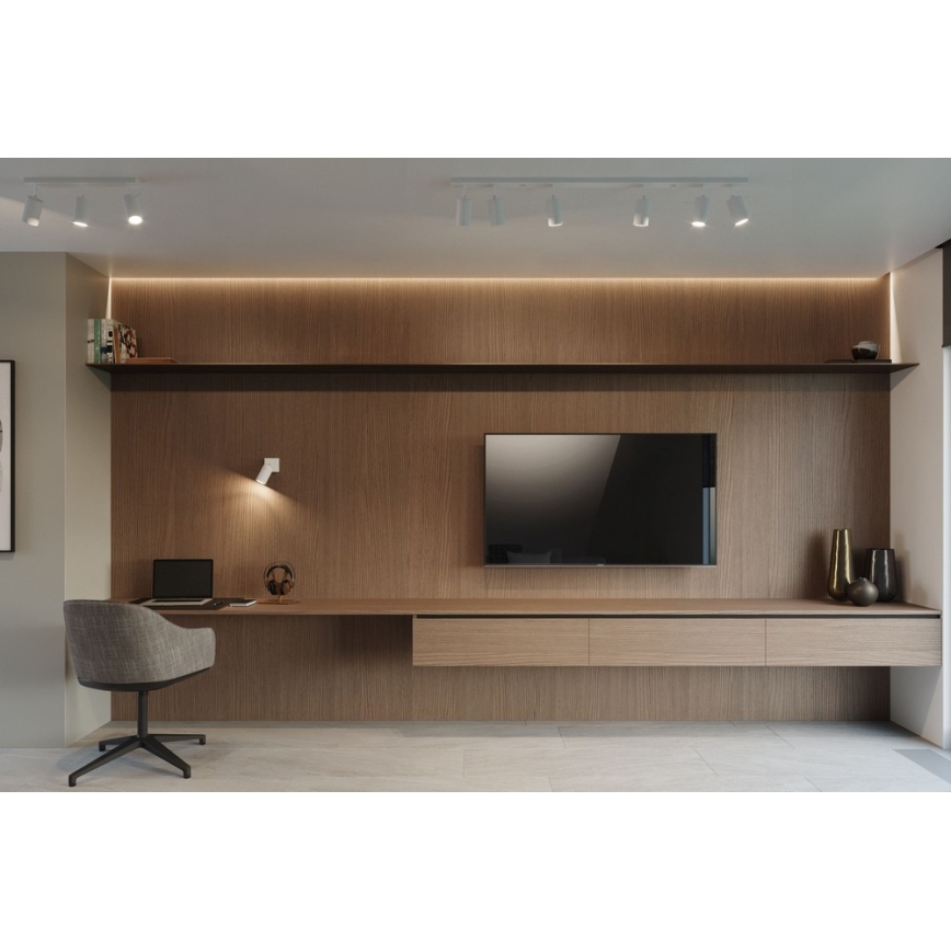 Точковий світильник RING 3 3xGU10/10W/230V білий