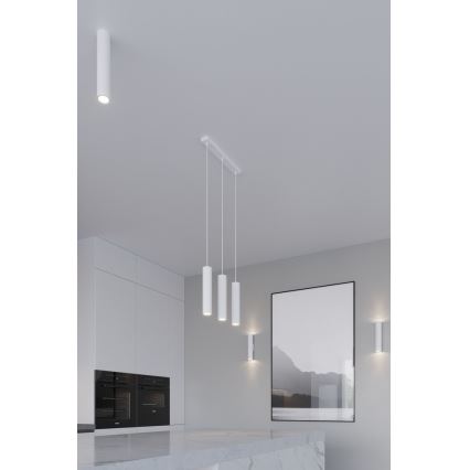 Подвесная люстра LAGOS 1 1xGU10/10W/230V белый