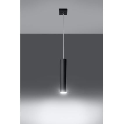 Подвесная люстра LAGOS 1 1xGU10/10W/230V черный