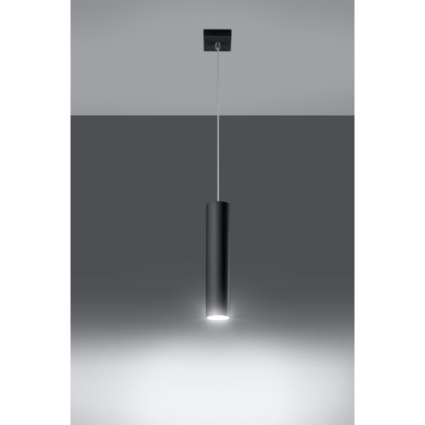 Подвесная люстра LAGOS 1 1xGU10/10W/230V черный