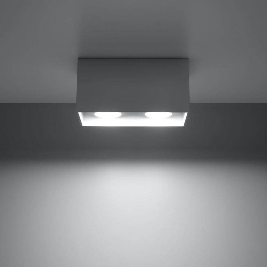 Точковий світильник QUAD 2xGU10/40W/230V