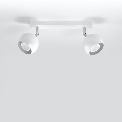 Стельовий точковий світильник OCULARE 2xGU10/10W/230V