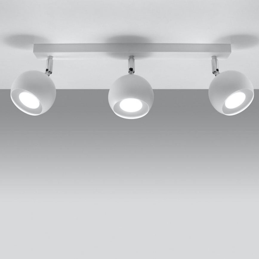 Стельовий точковий світильник OCULARE 3xGU10/10W/230V