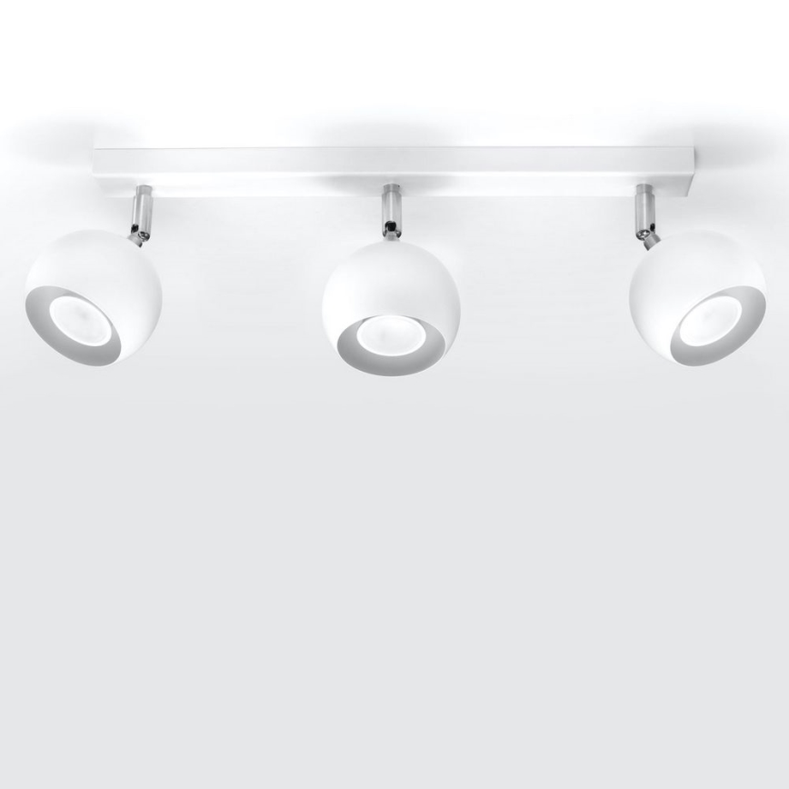 Стельовий точковий світильник OCULARE 3xGU10/10W/230V