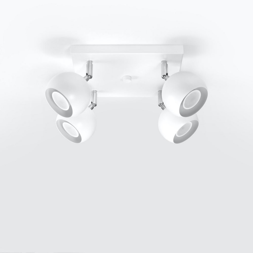 Стельовий точковий світильник OCULARE 4xGU10/10W/230V