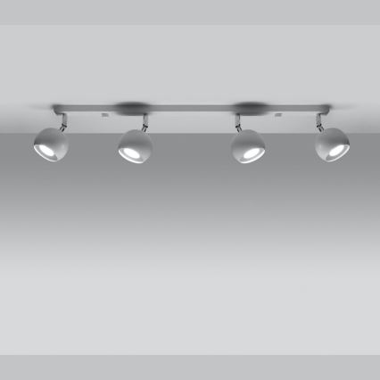 Потолочный точечный светильник OCULARE 4xGU10/10W/230V
